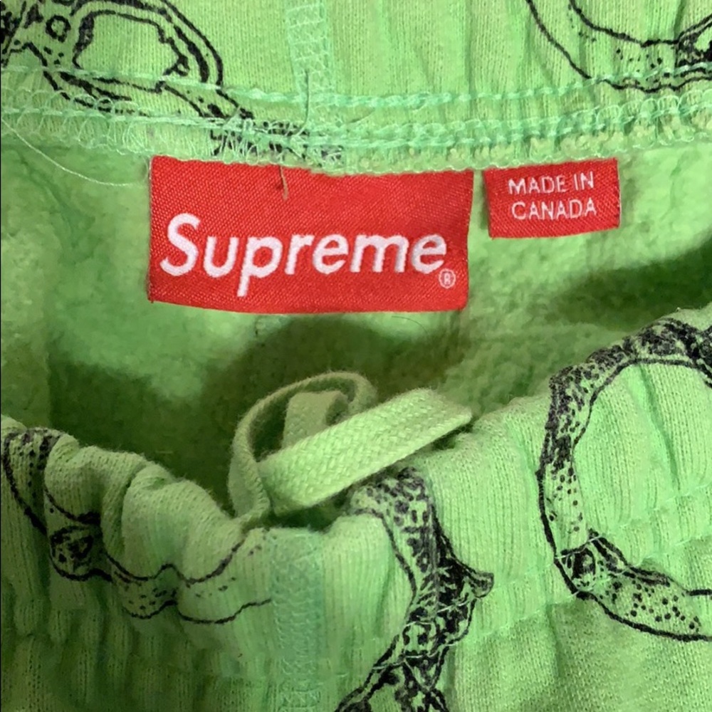 supreme handcuff sweat pants